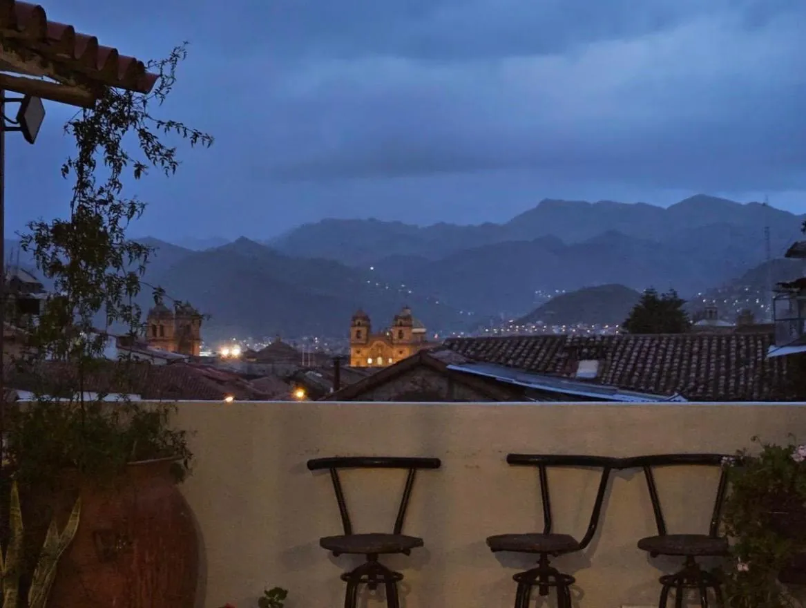 Evening atmosphere at Casa Agustina Cusco